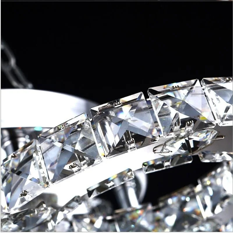 K9 Crystal Ceiling Light Living Room Bedroom Led Chandelier Lustre Aisle Luminaire Luxury Home Decor Pendant Lamp Hanging Lighti