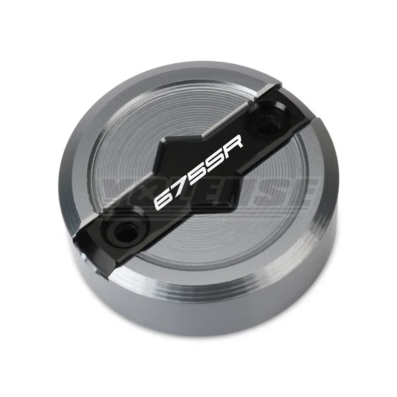 For 675SR-R 675SR 675SRR Motorcycles Accessories Front Brake Reservoir Fluid Tank Cover Oil Cup Cap