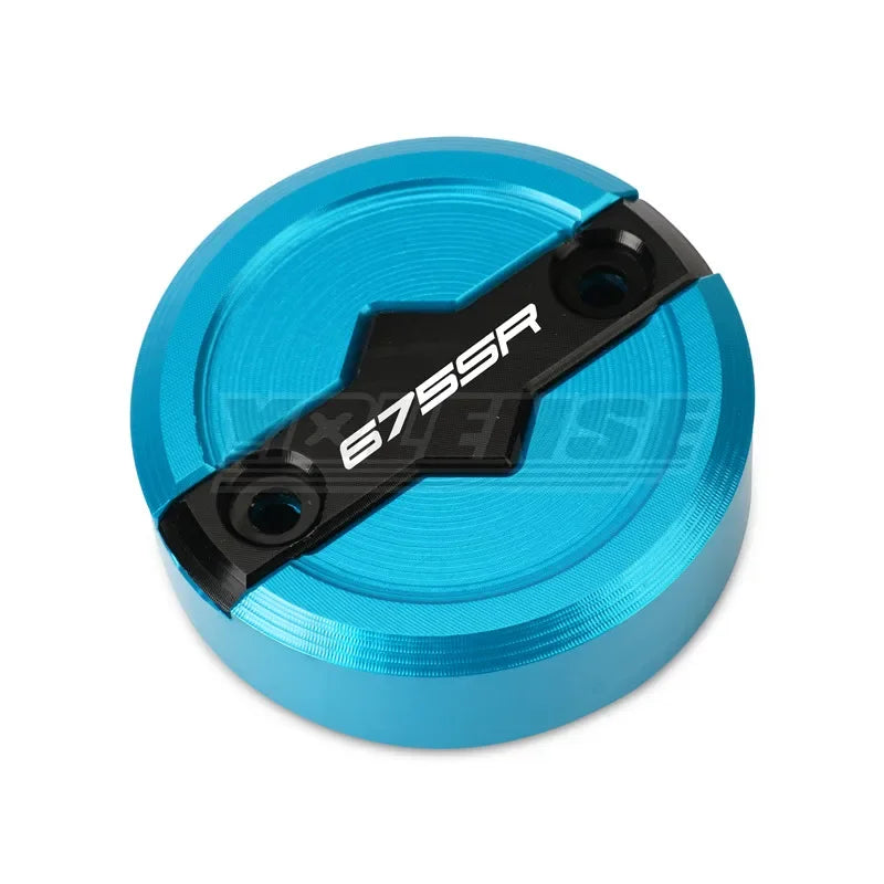 For 675SR-R 675SR 675SRR Motorcycles Accessories Front Brake Reservoir Fluid Tank Cover Oil Cup Cap