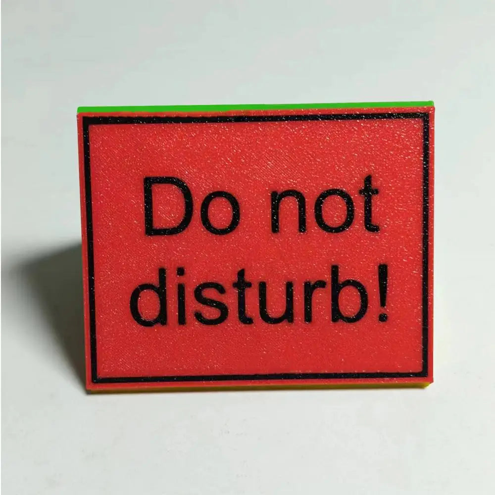 Do Not Disturb for Desk 3-Sided Do Not Disturb Desktop Indicator Conference Room Sign College Dorm Decor Desk Accessories